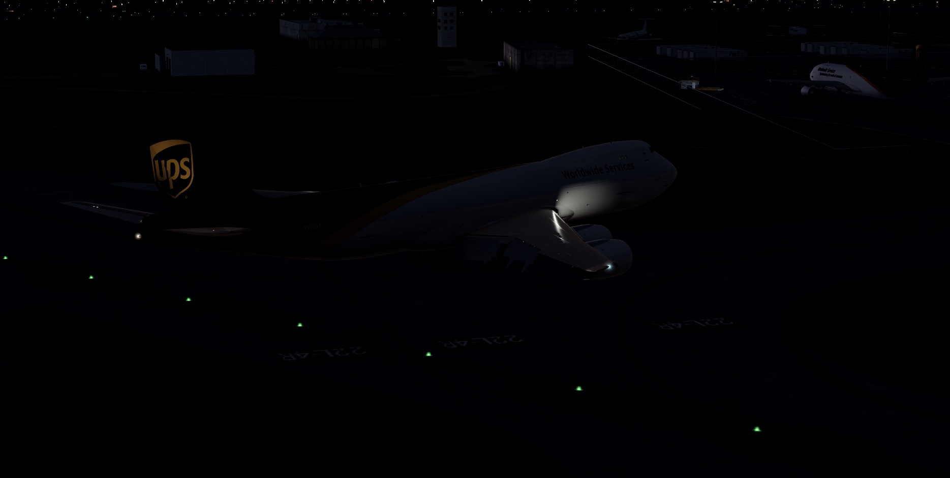 No Taxiway lights