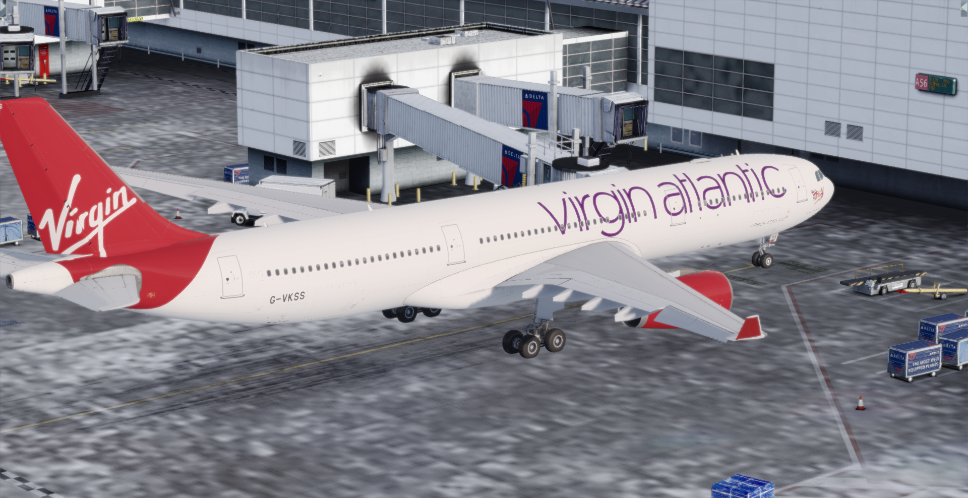 VIR A330-300 KDTW